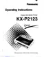 Preview: Operating Instructions