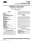 Preview: Installation, Start-Up, And Operating Instructions