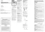 Preview: Operating Instructions