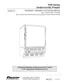 Preview: Installation, Operation And Service Manual