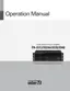 Preview: Operation Manual