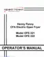 Preview: Operator's Manual