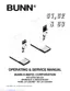 Preview: Operating & Service Manual