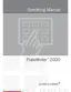 Preview: Operating Manual