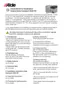 Preview: Amendment To Installation Instructions