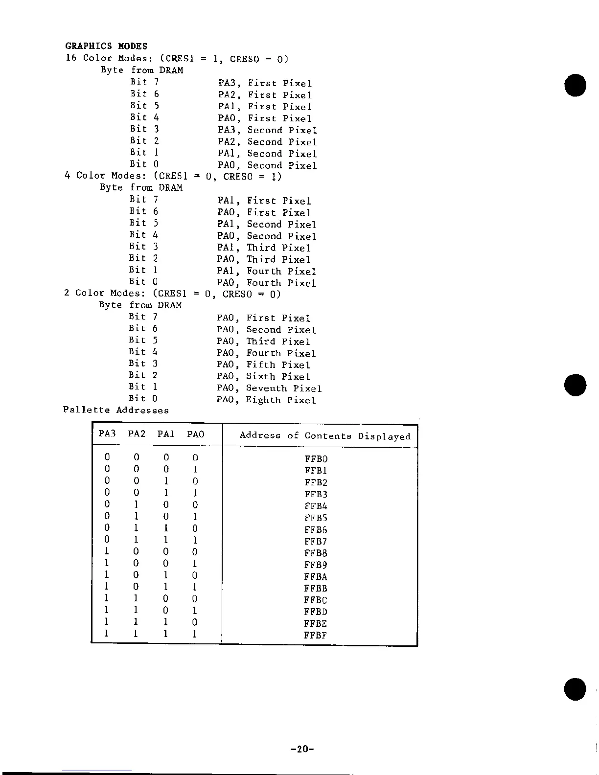 Page #20 background image