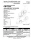 Preview: Instructions-Parts List