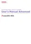 Preview: User Manual Advanced