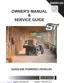 Preview: Owner's Manual & Service Guide