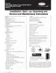 Preview: Installation, Start-Up, Operating And Service And Maintenance Instructions