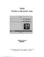 Preview: Installation Manual