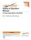 Preview: Safety & Operation Manual