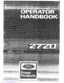 Preview: Operator's Handbook