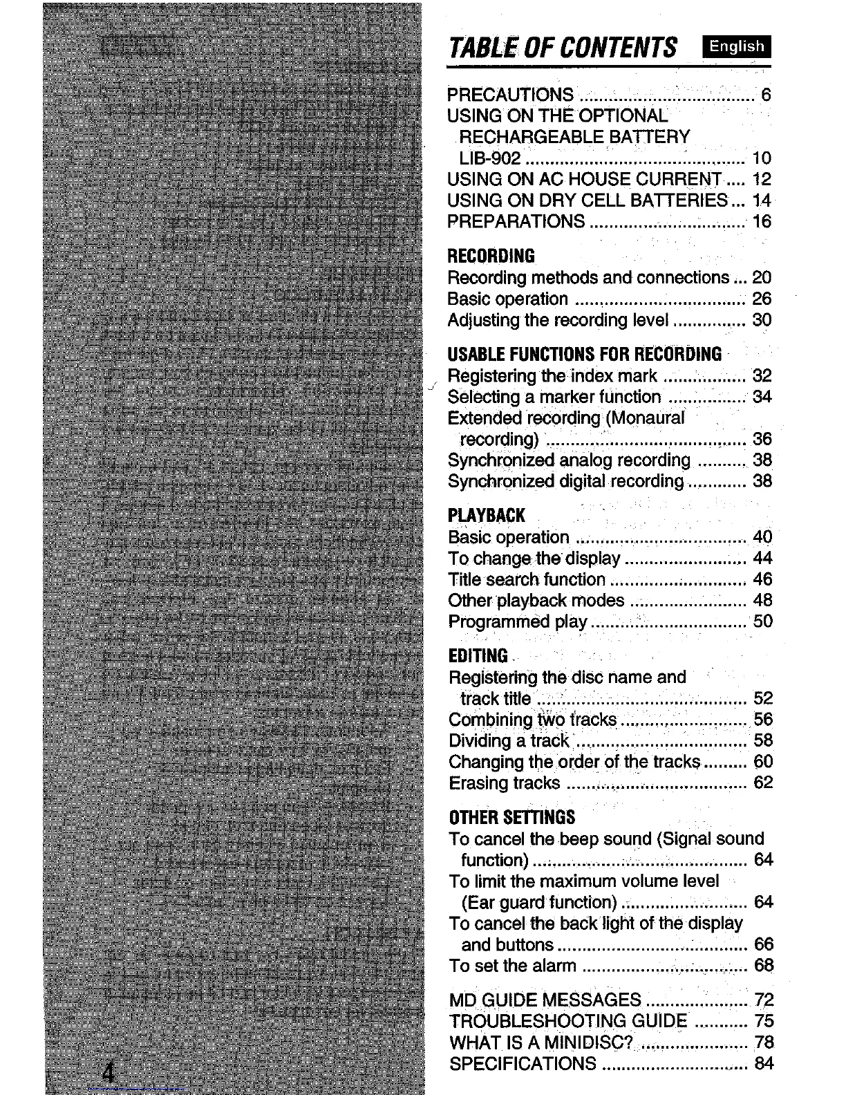 Page #4 background image
