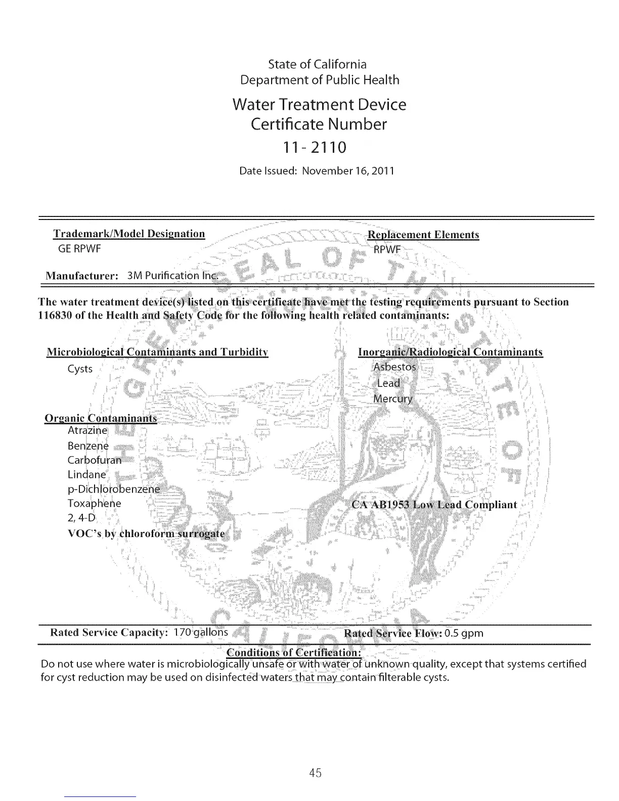 Page #45 background image