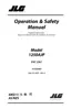 Preview: Operation & Safety Manual