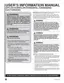Preview: User's Information Manual