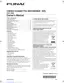 Preview: Owner's Manual