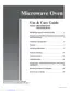 Preview: Use & Care Guide