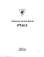 Preview: Preliminary Service Manual