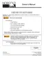 Preview: Owner's Manual