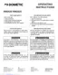 Preview: Operating Instructions