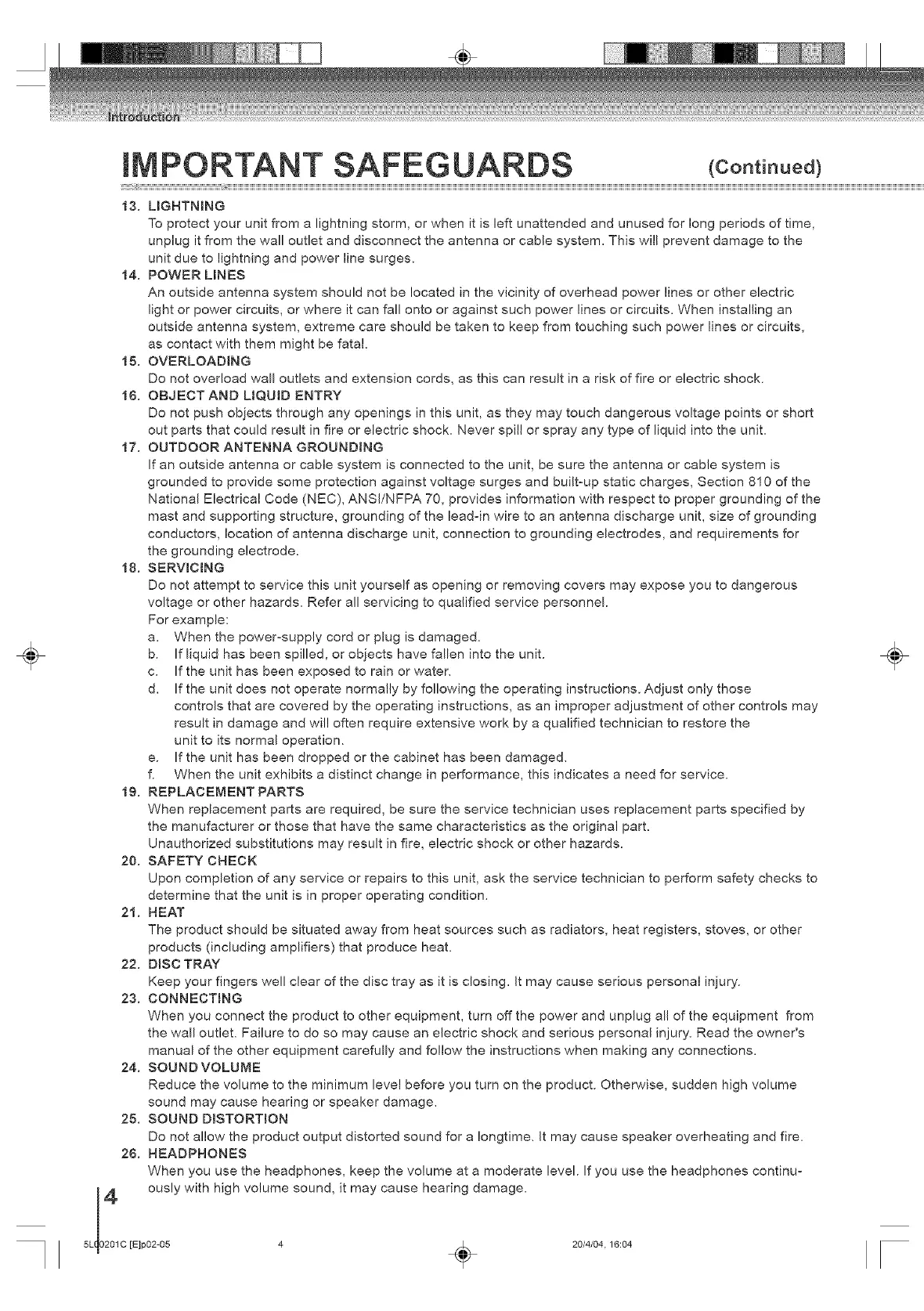 Page #4 background image