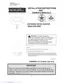Preview: Installation Instructions And Owner's Manuals