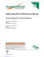Preview: Safety, Operation & Maintenance Manual
