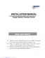 Preview: Installation Manual