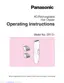 Preview: Operating Instructions