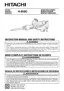 Preview: Instruction Manual And Safety Instructions