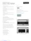 Preview: Specifications