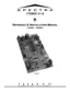 Preview: Reference And Installation Manual