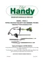 Preview: Operators Manual & Parts Lists