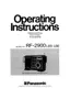Preview: Operating Instructions