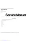 Preview: Service Manual