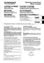 Preview: Operating Instructions
