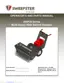 Preview: Operator And Parts Manual