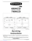 Preview: Servicing Instructions