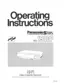 Preview: Operating Instructions