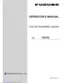 Preview: Operator's Manual