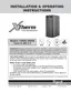 Preview: Installation & Operating Instructions