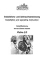 Preview: Installation And Operating Instruction