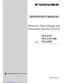 Preview: Operator's Manual