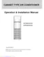 Preview: Operation And Installation Manual