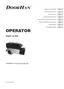Preview: Installation And Operating Manual