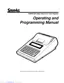 Preview: Operating And Programming Manual