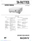 Preview: Service Manual
