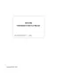 Preview: Installation & Service Manual